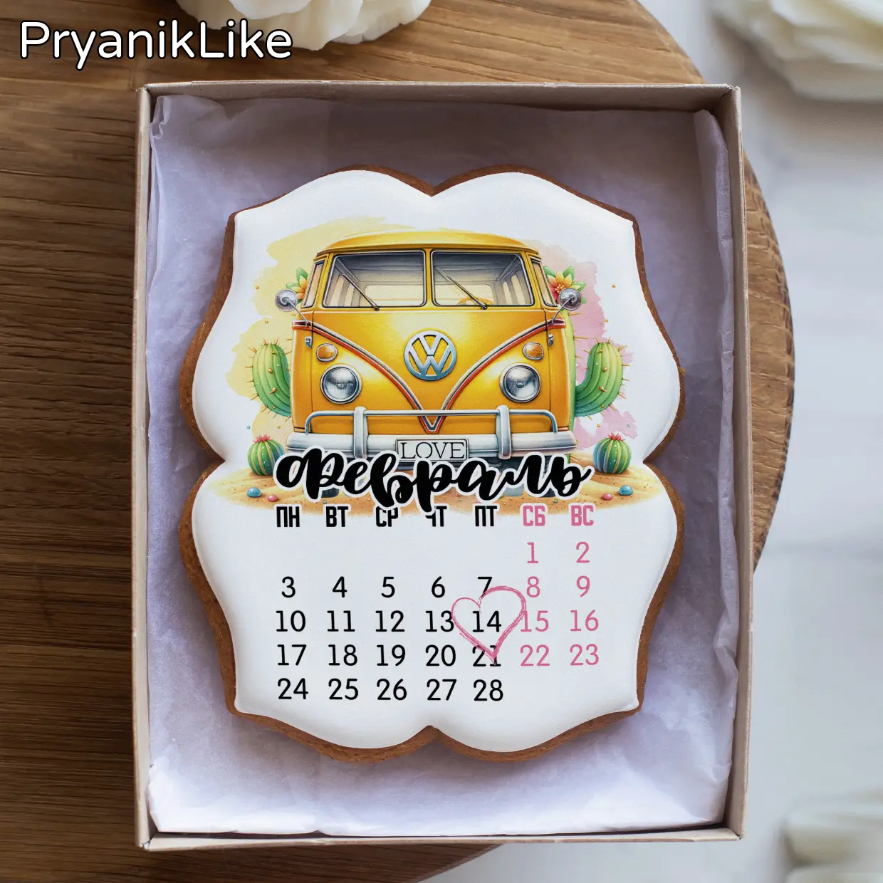 Пряник календарь (8-10 см.)